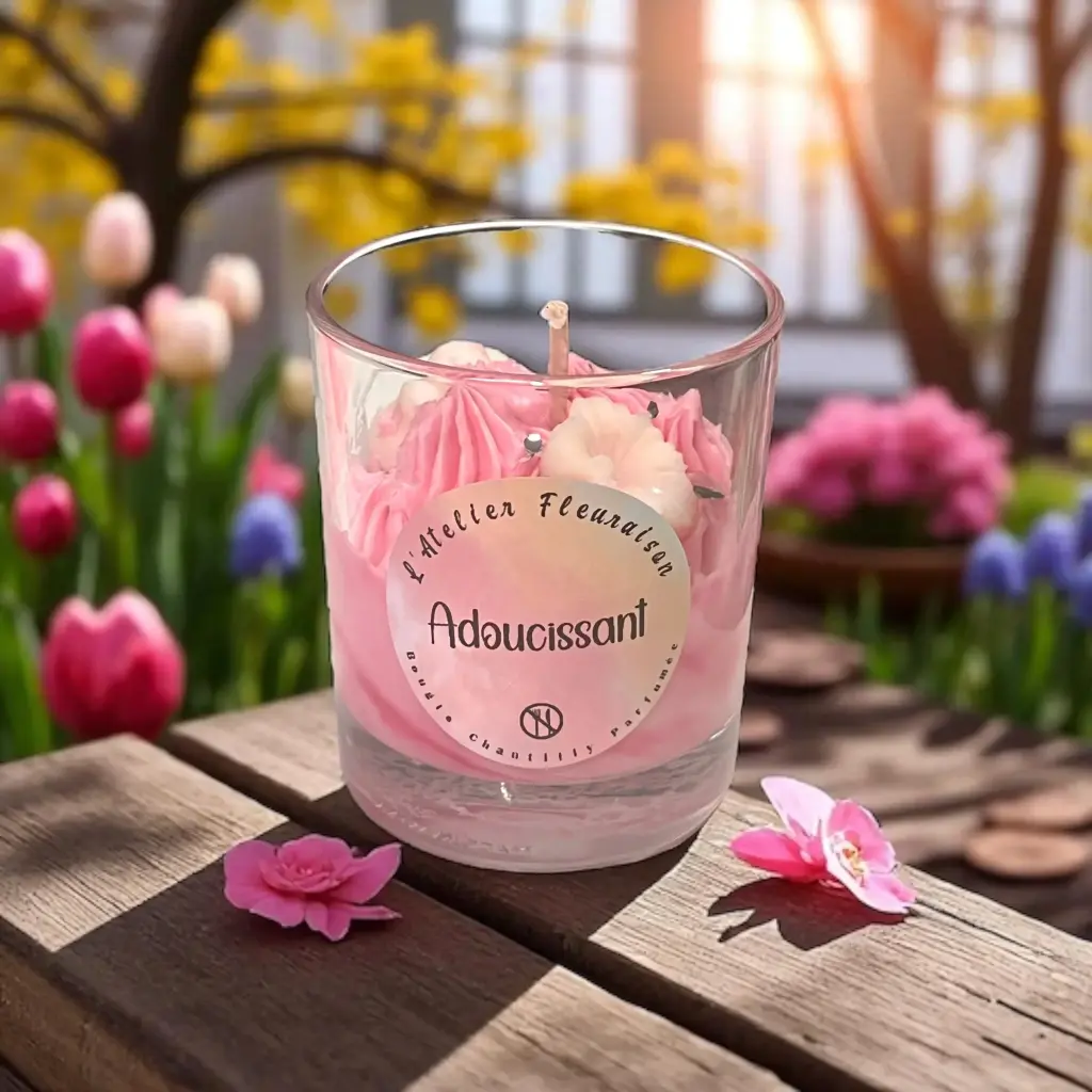 Bougie Chantilly "Adoucissant"  