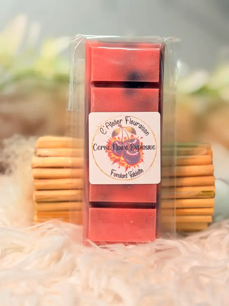 [FDTP-CNE] Fondant Tablette "Cerise Noire Explosive"