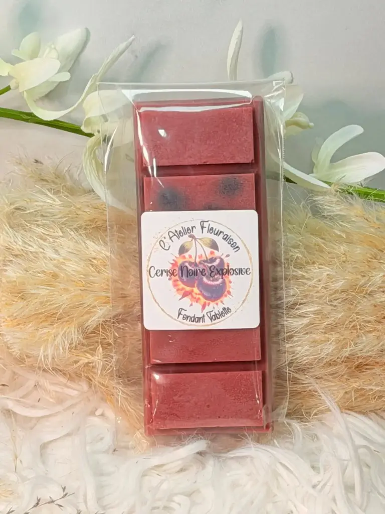 Fondant Tablette "Cerise Noire Explosive"