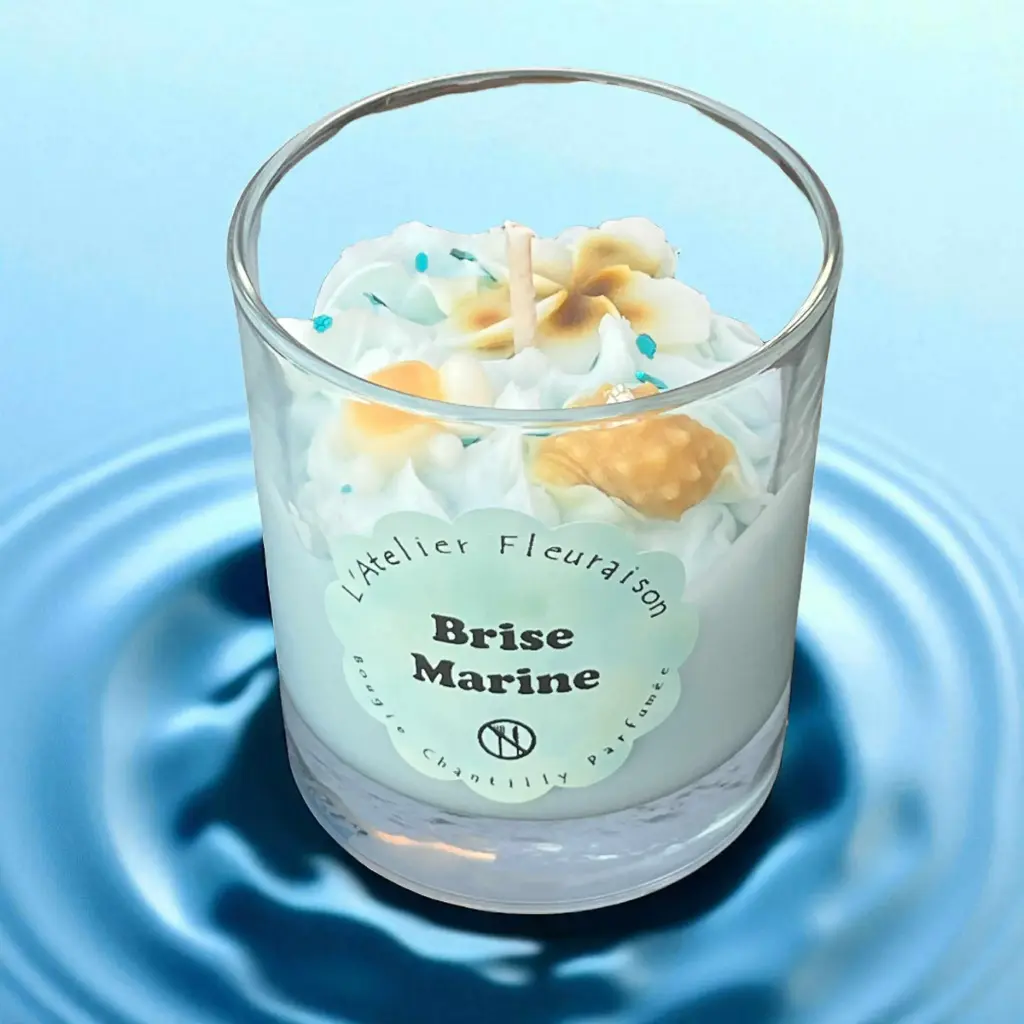 Bougie Chantilly "Brise Marine"   