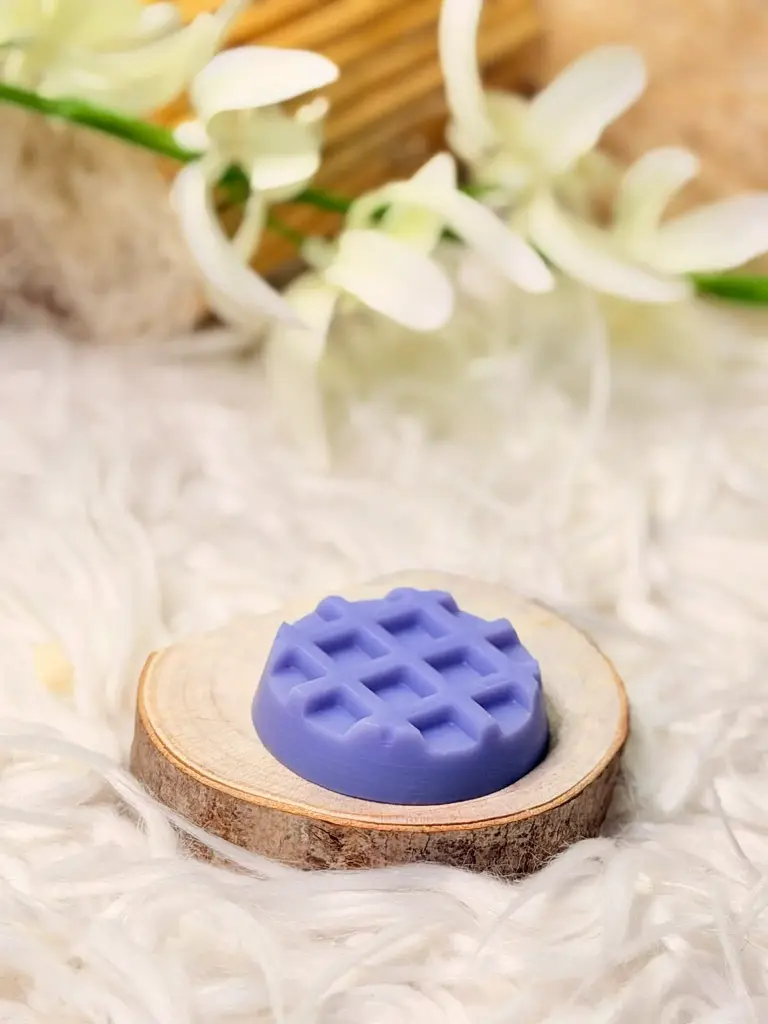 Fondant Gaufrette "Muffin Myrtille"