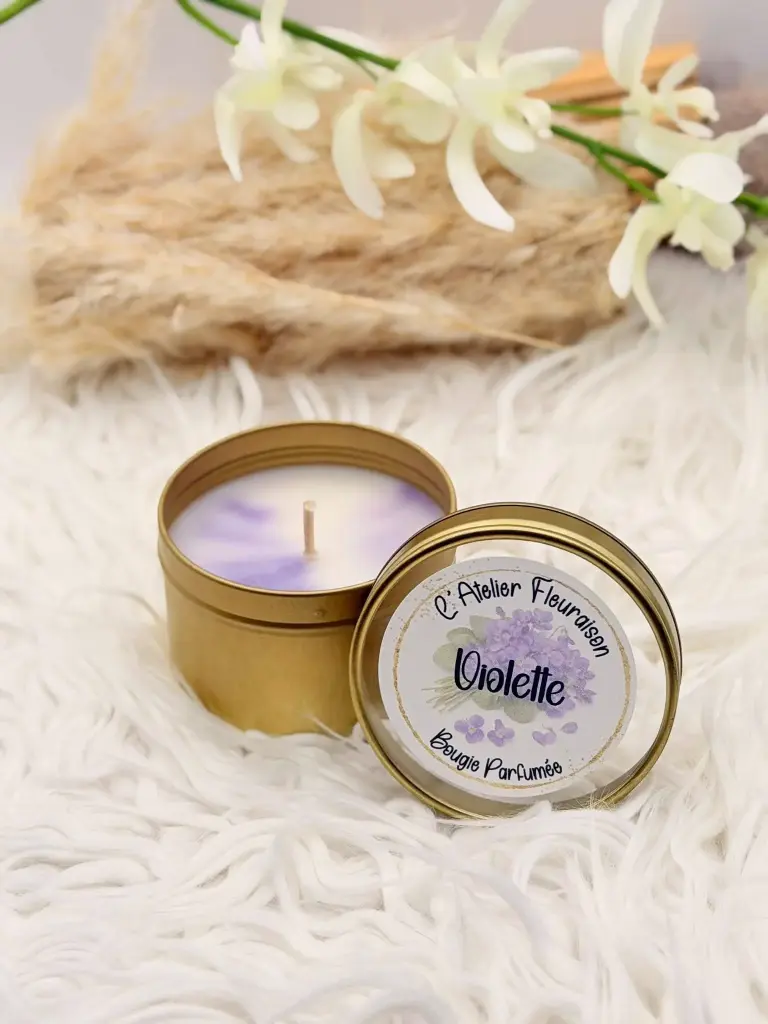 Petite Bougie "Violette"