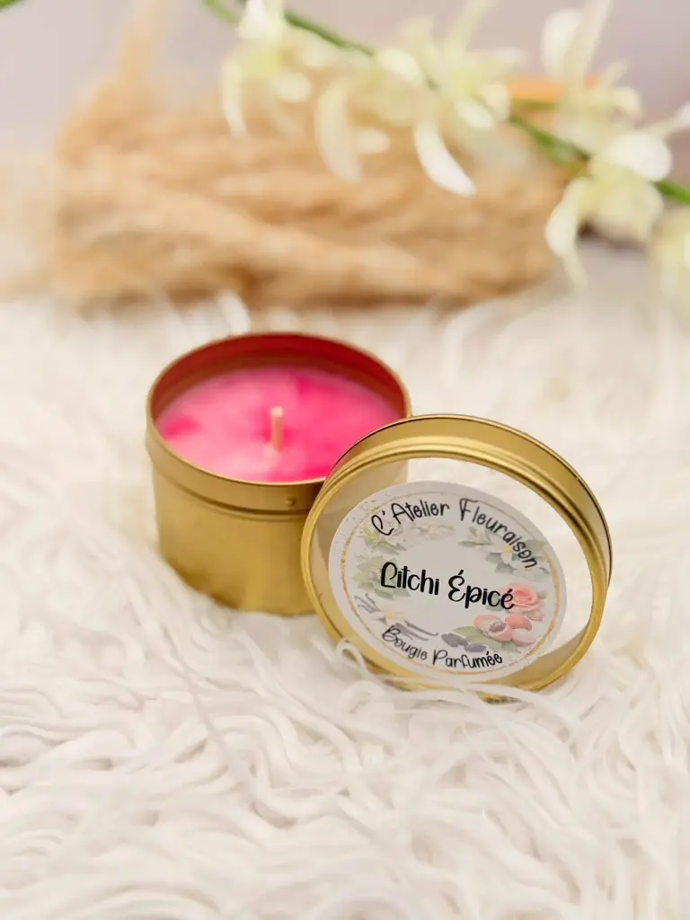 Petite Bougie "Litchi Épicé"