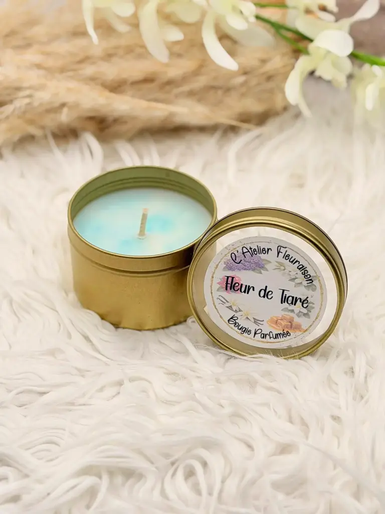 Petite Bougie "Fleur de Tiaré"