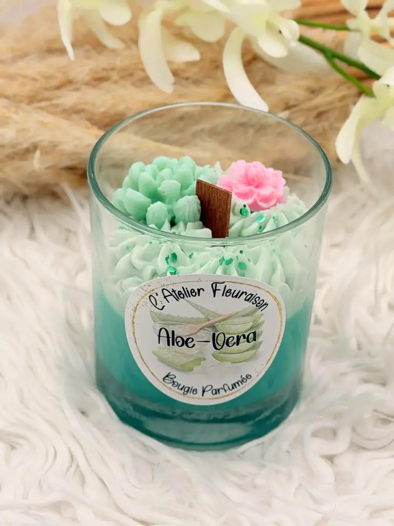Bougie Parfumée "Aloe-Vera"