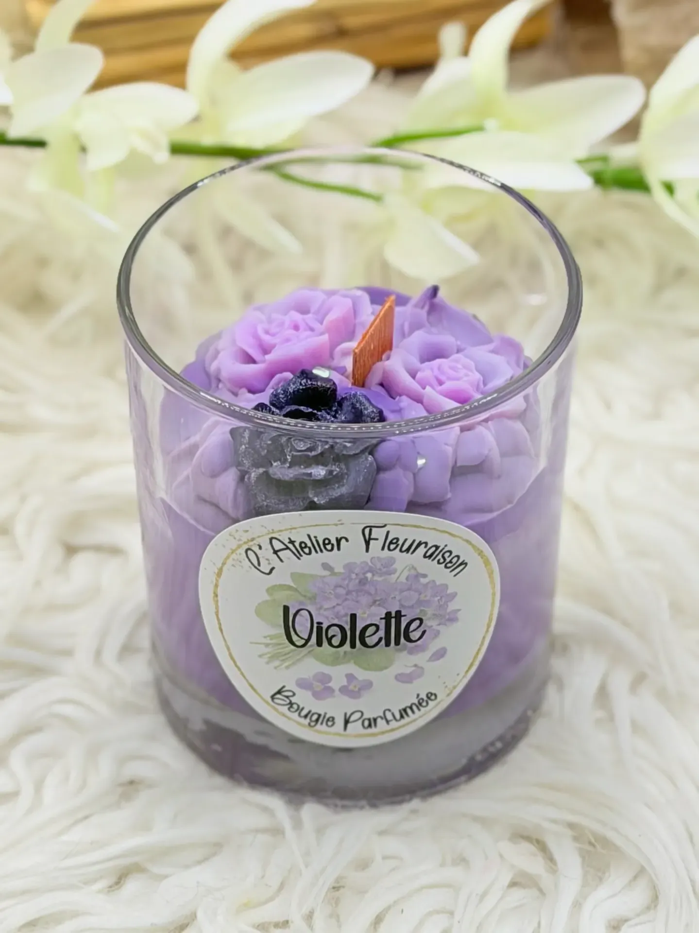 Bougie Parfumée "Violette"