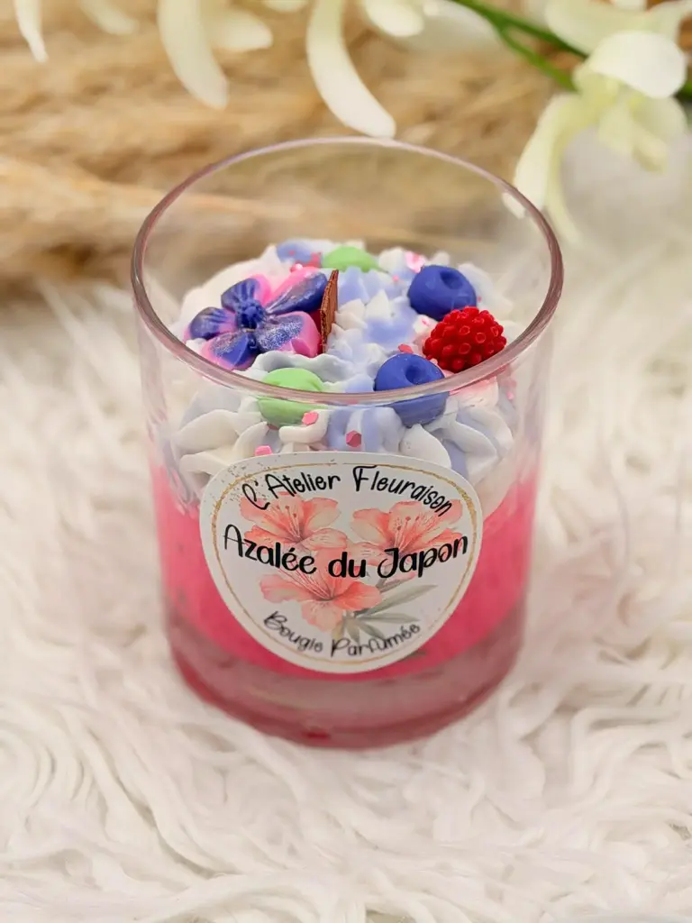 Bougie Parfumée "Azalée du Japon"