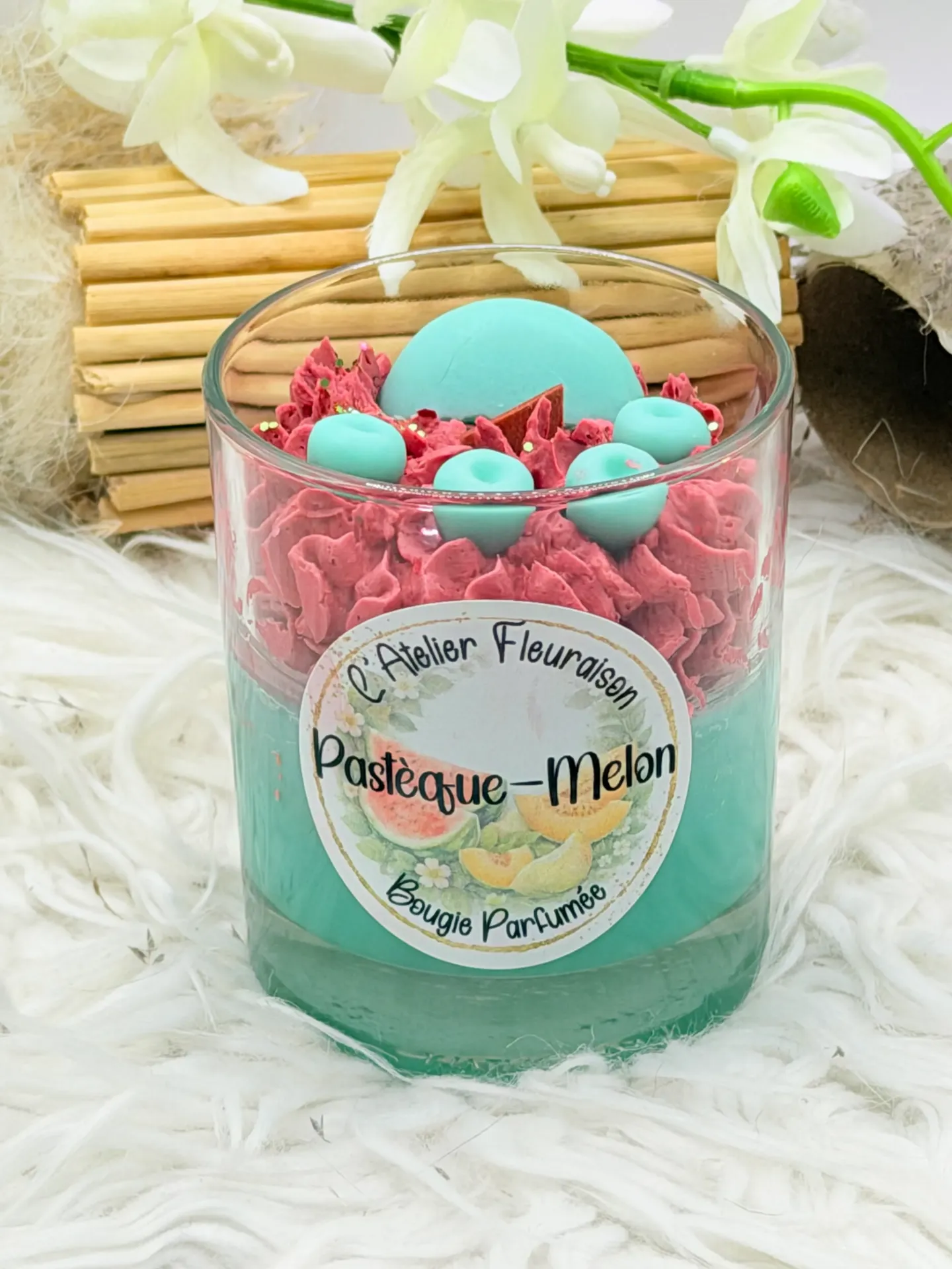 Bougie Parfumée"Pastèque-Melon"