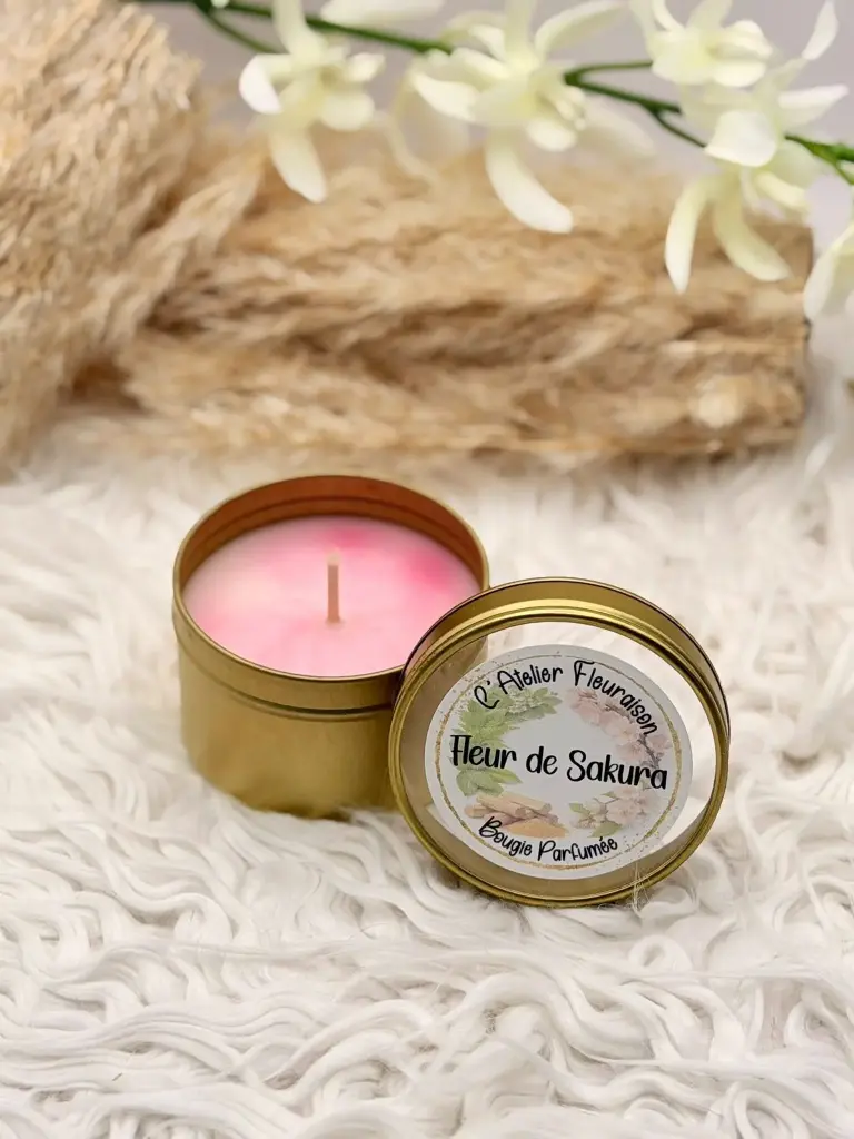 Petite Bougie "Fleur de Sakura"