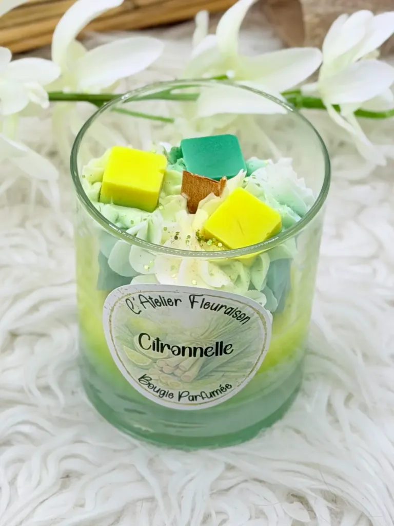 Bougie Parfumée "Citronnelle"