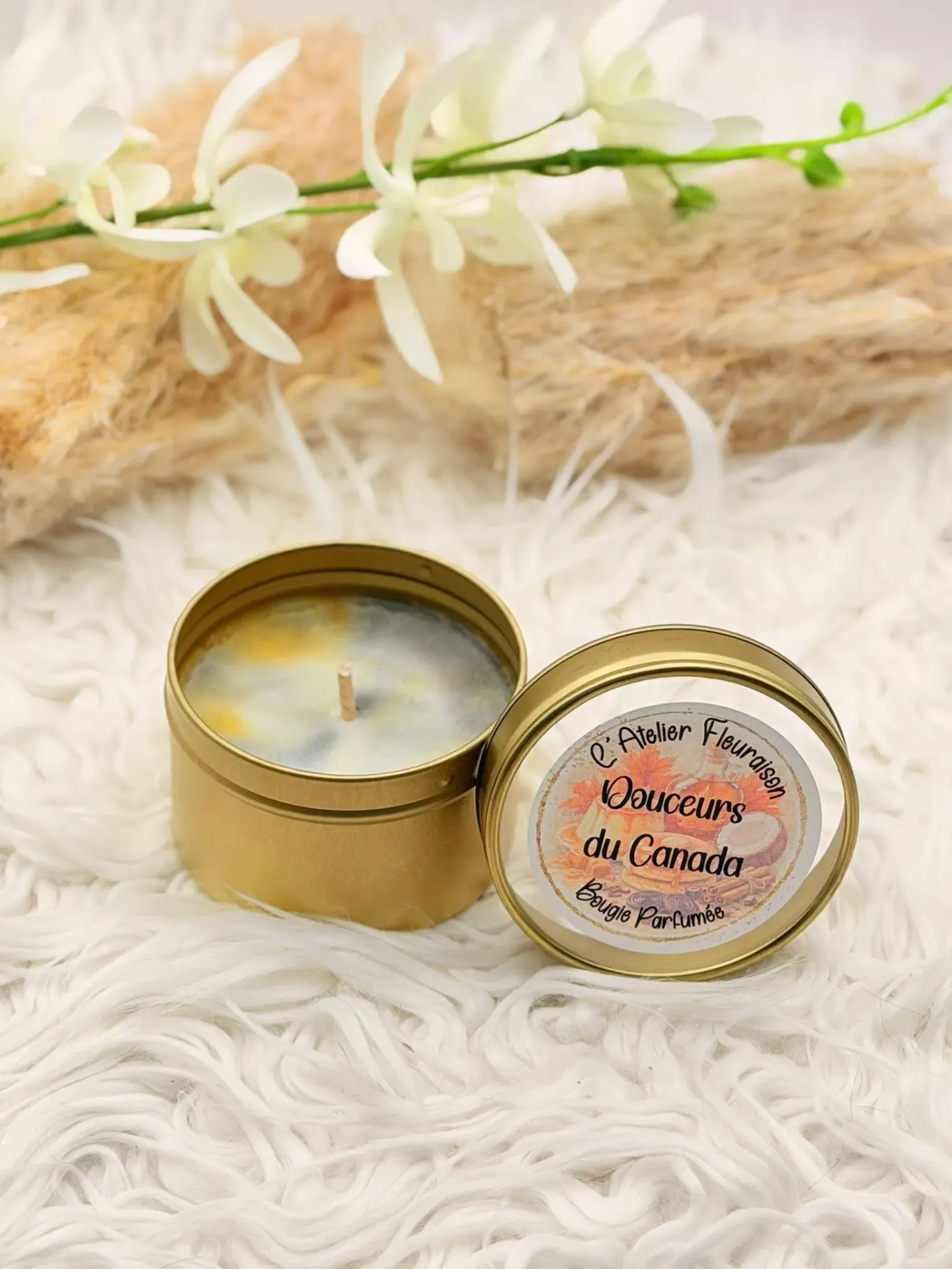 Petite Bougie "Douceurs du Canada"