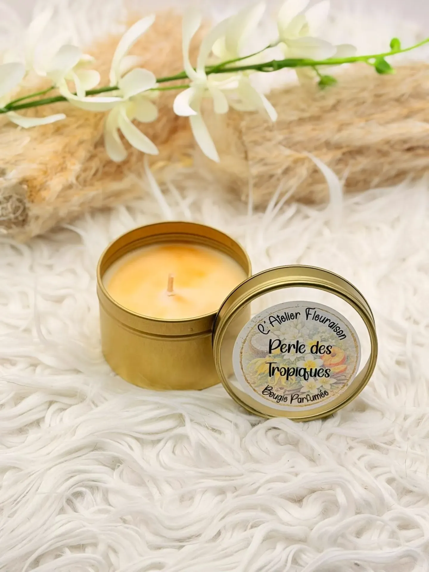 Petite Bougie "Perle des Tropiques"