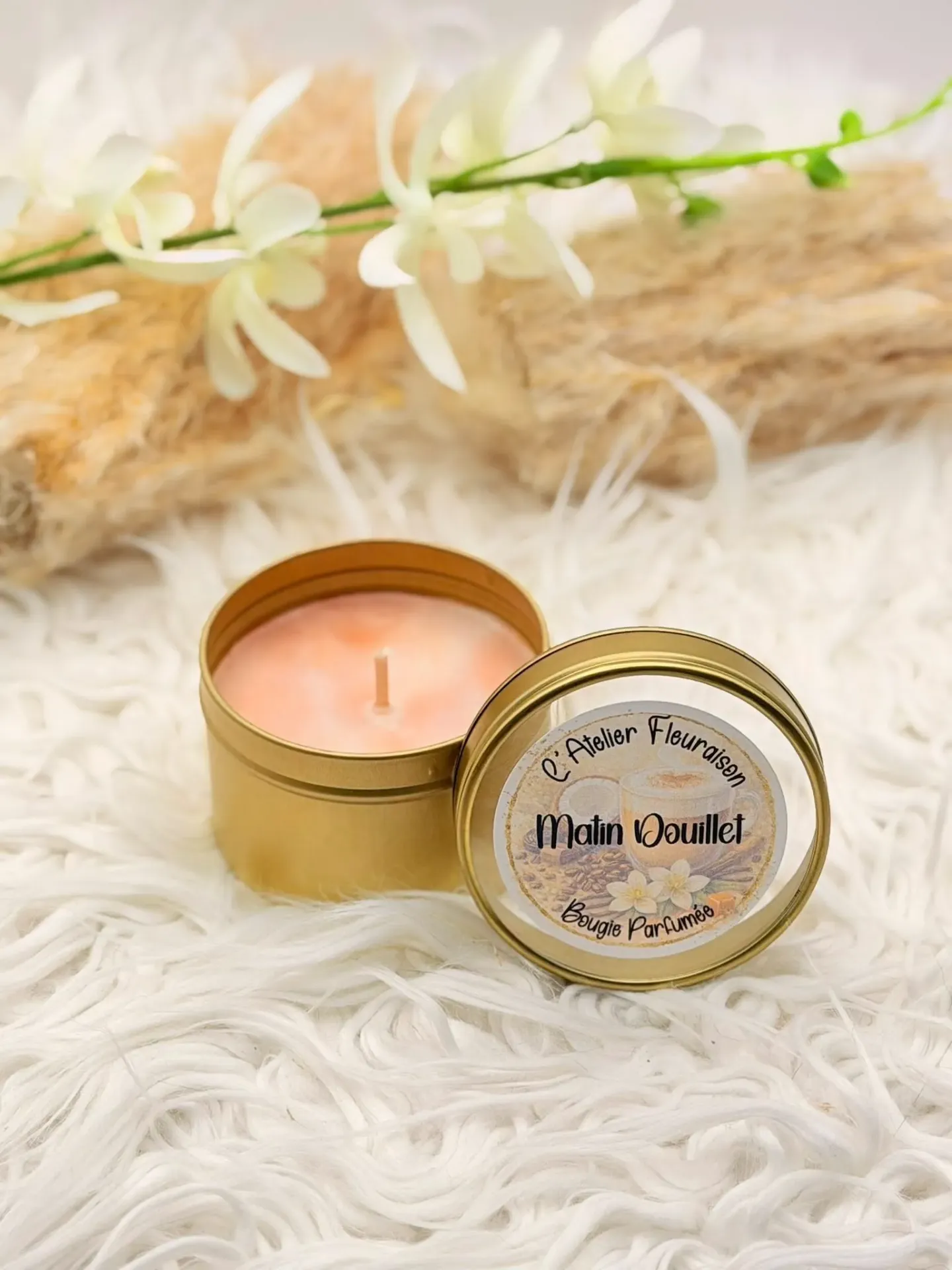 Petite Bougie "Matin Douillet"