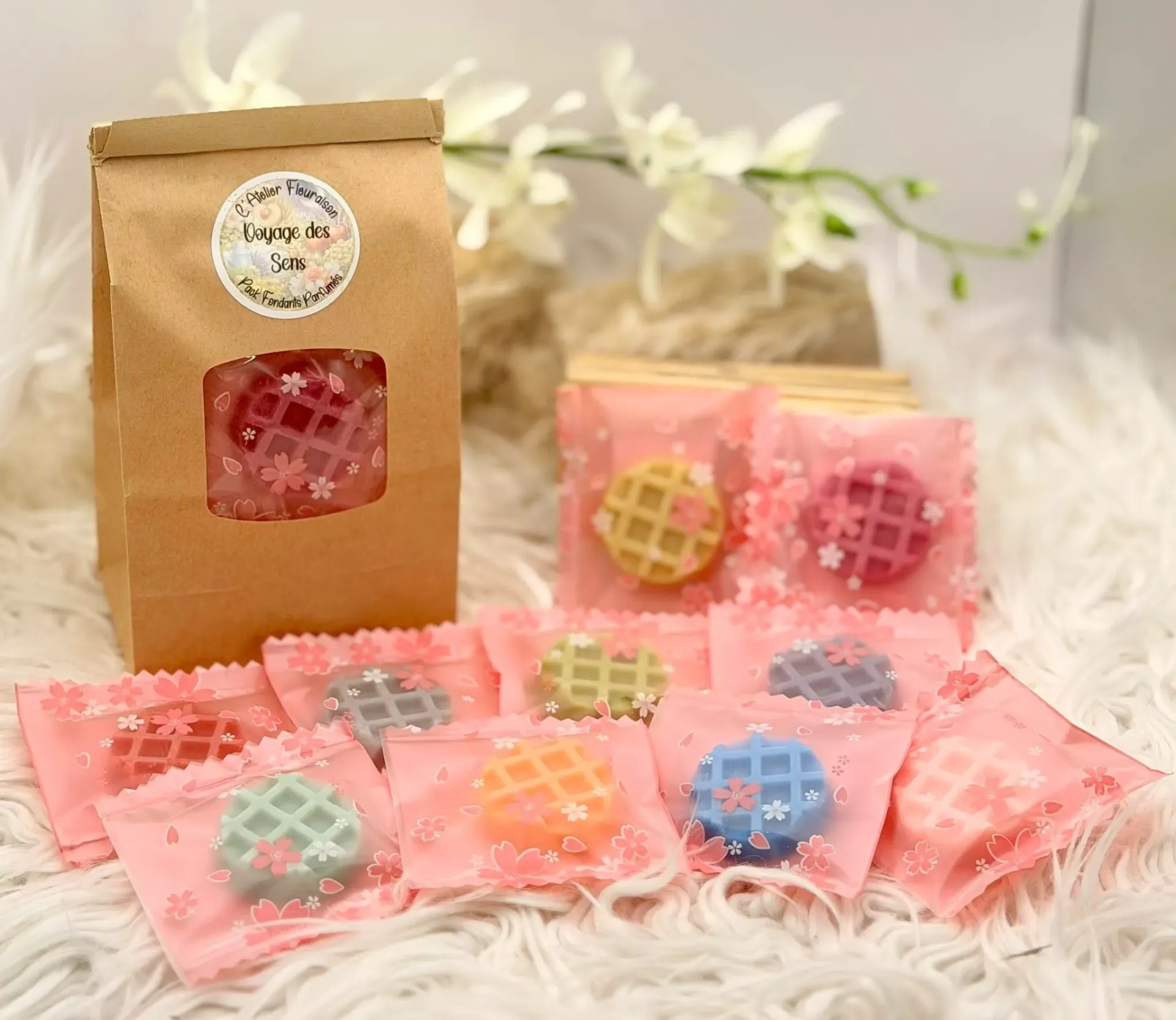 Pack de fondants parfumés "Voyage des Sens"