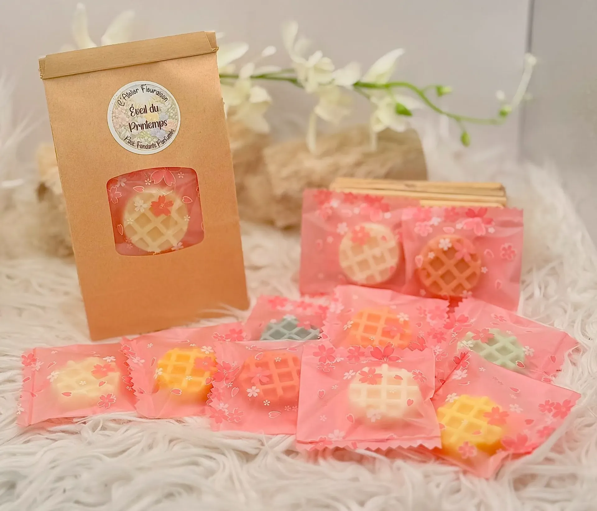 Pack de fondants parfumés "Éveil du Printemps"