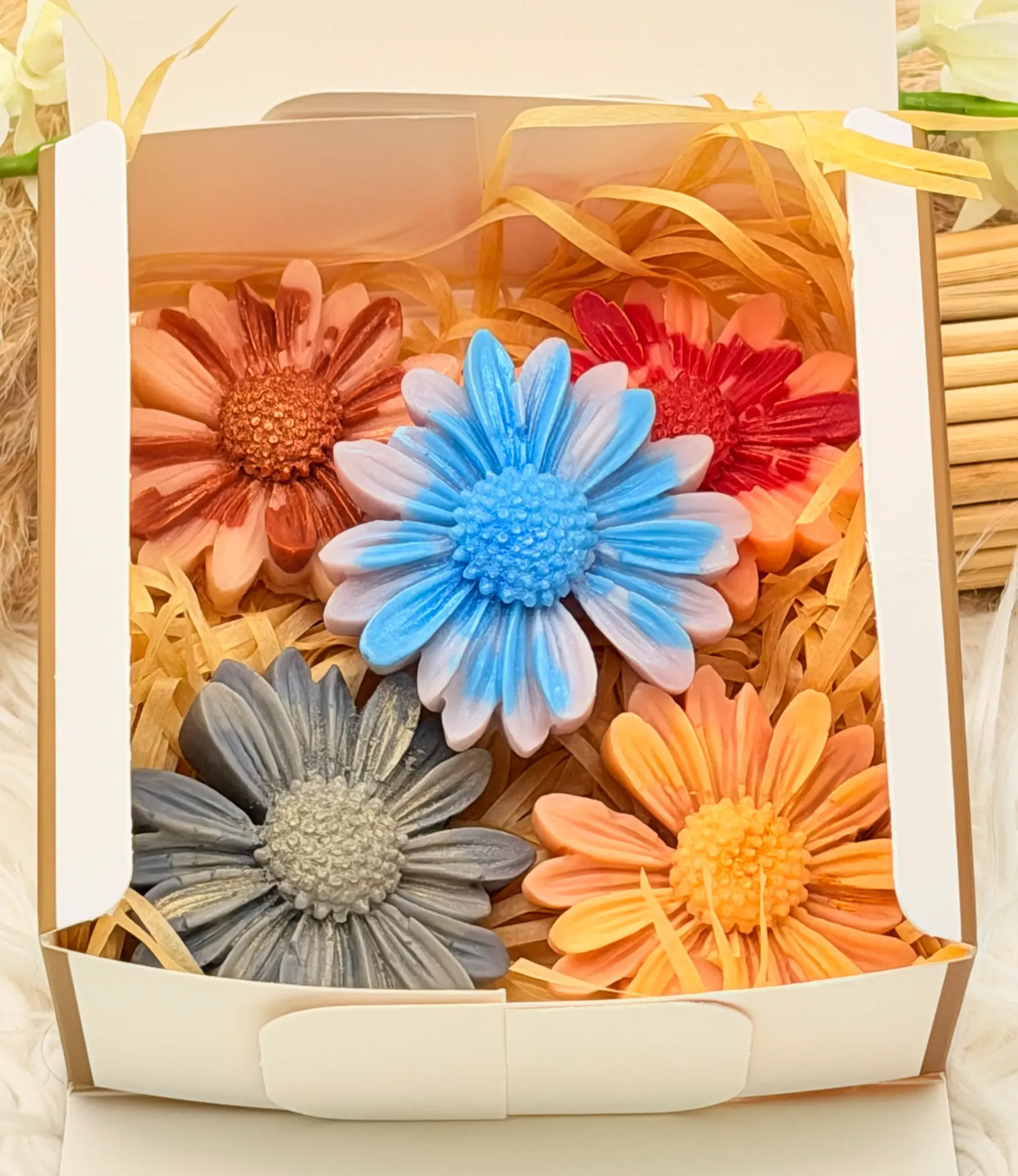 Coffret de fondants en Marguerite "Rêve de Minuit"