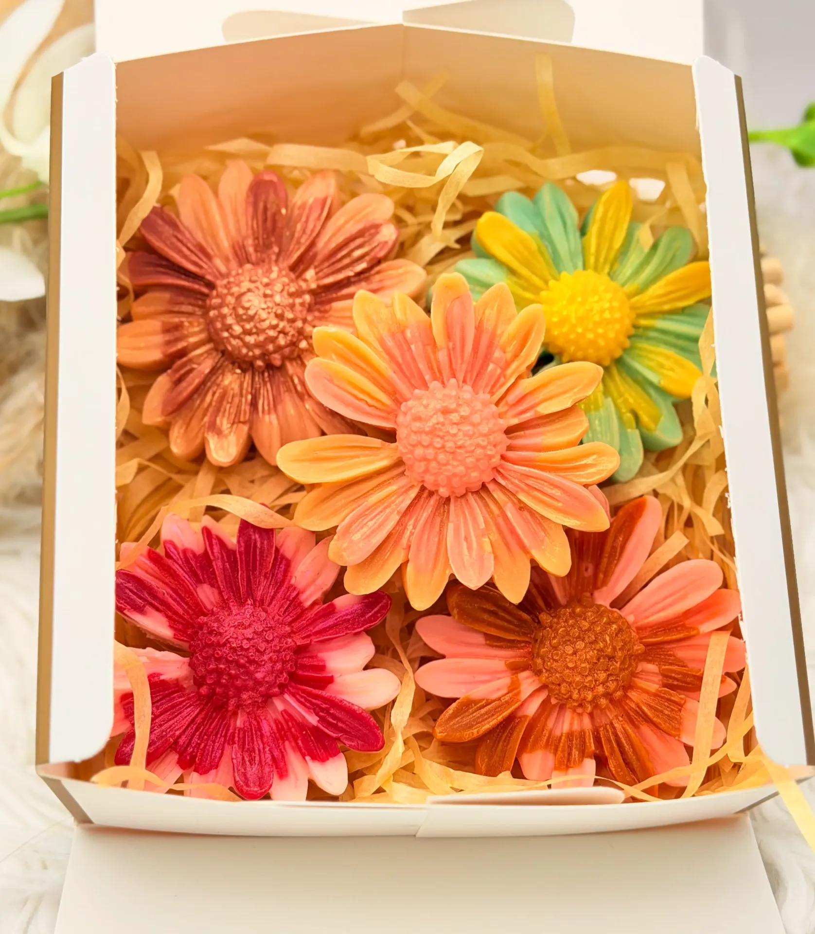 Coffret de fondants en Marguerite "Douce Confidence"