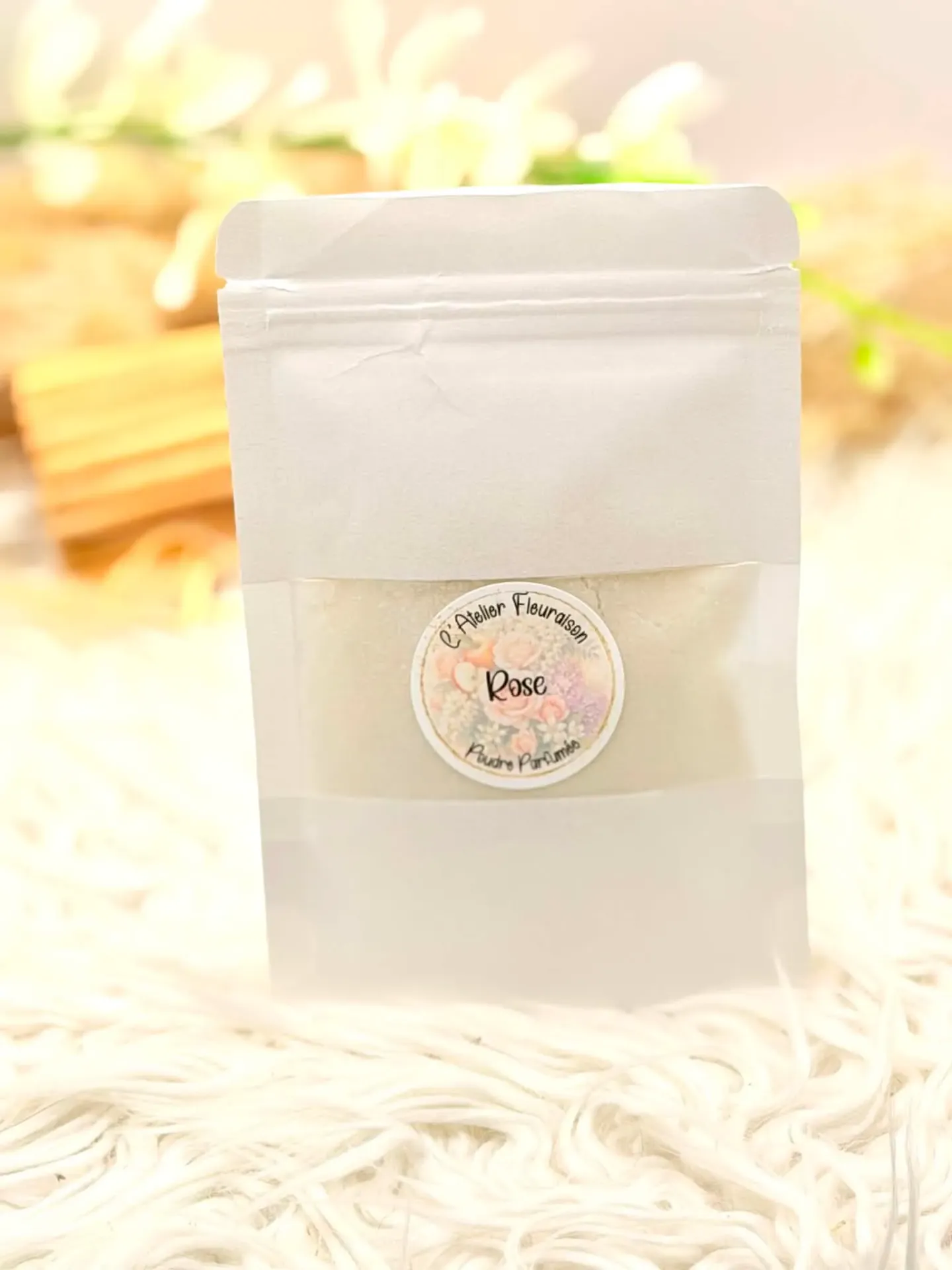 Poudre pour aspirateur  "Rose"