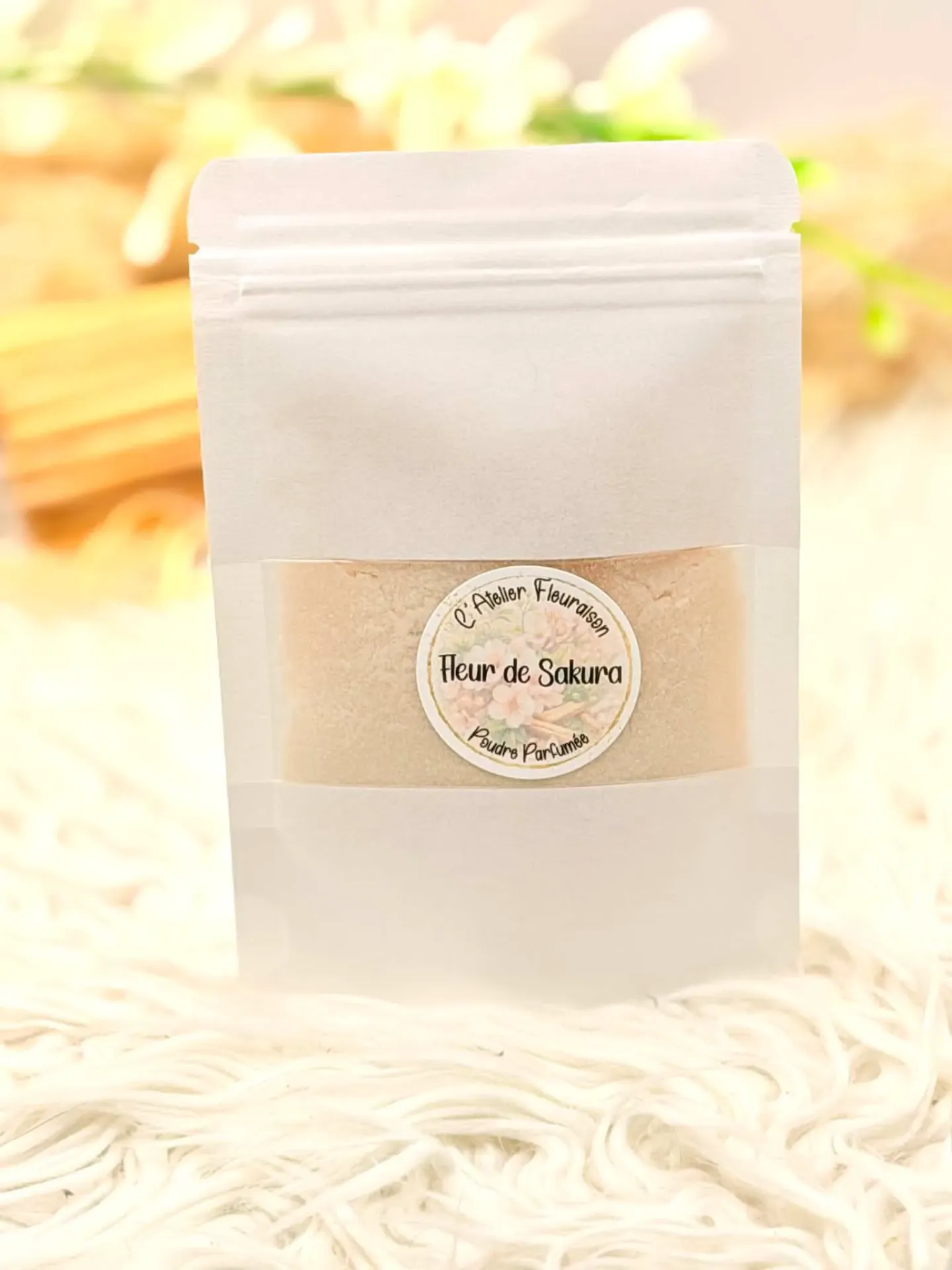 Poudre pour aspirateur  "Fleur de Sakura"