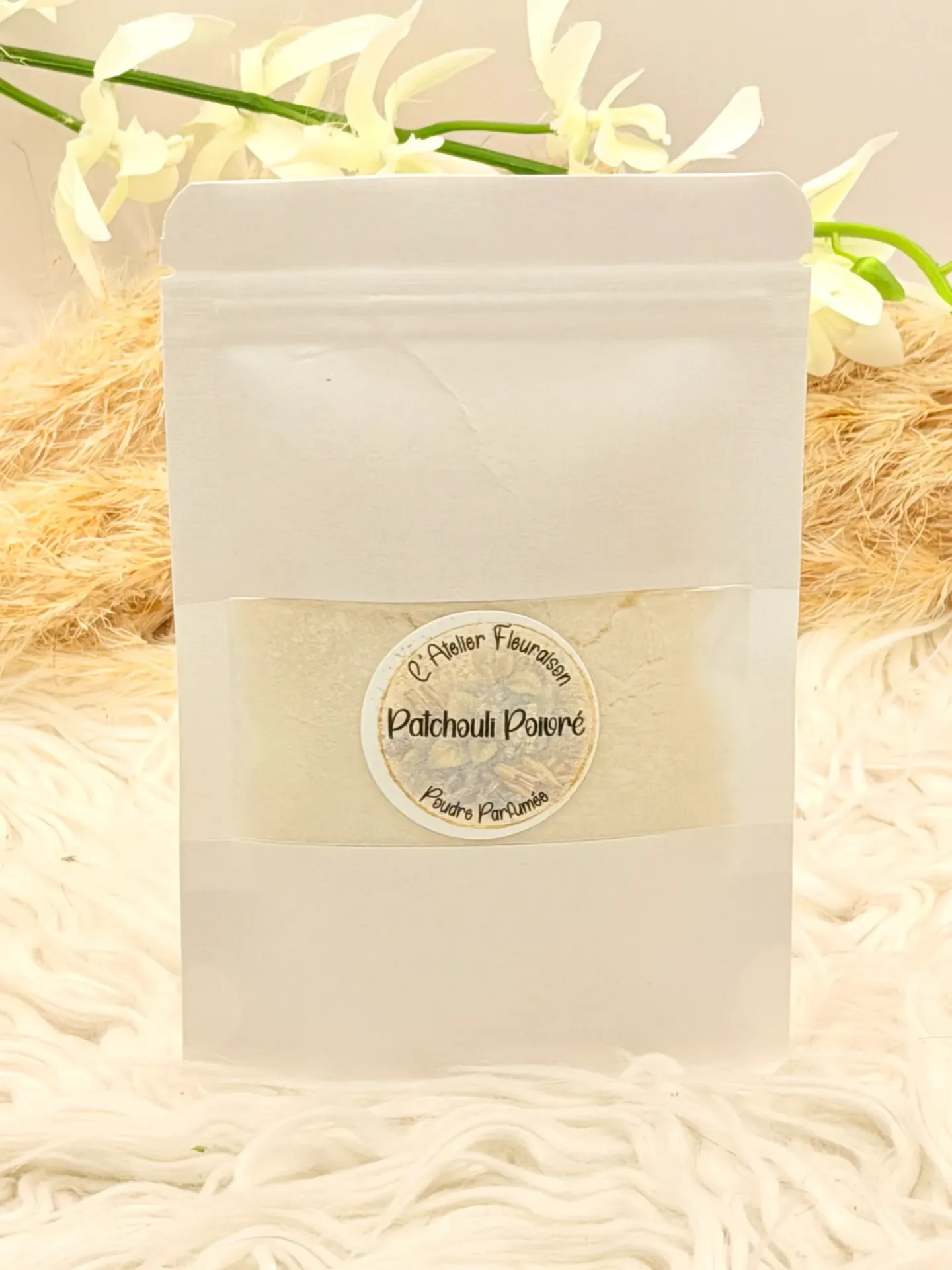 Poudre pour aspirateur  "Patchouli Poivré"