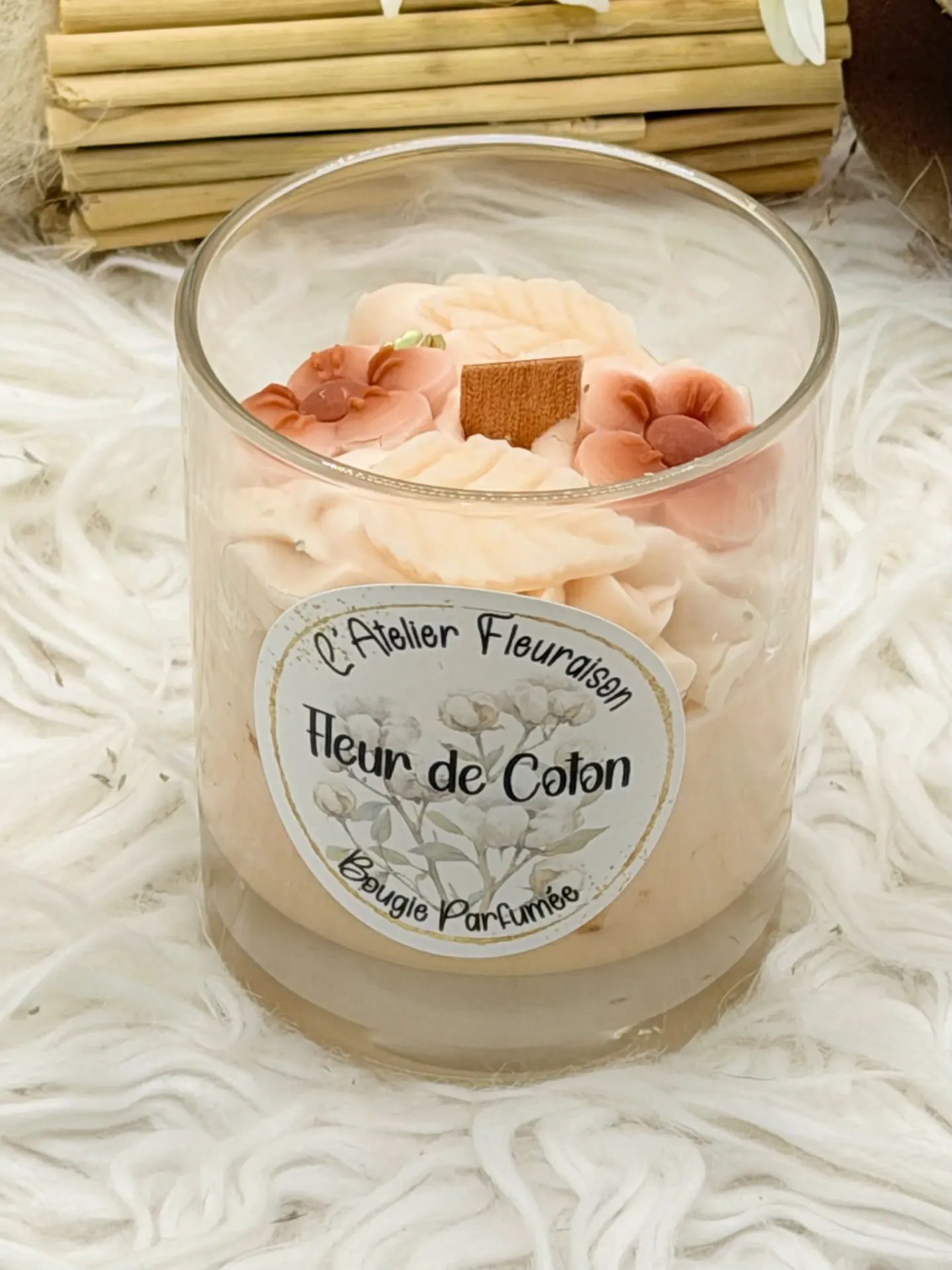 Bougie Parfumée "Fleur de Coton"