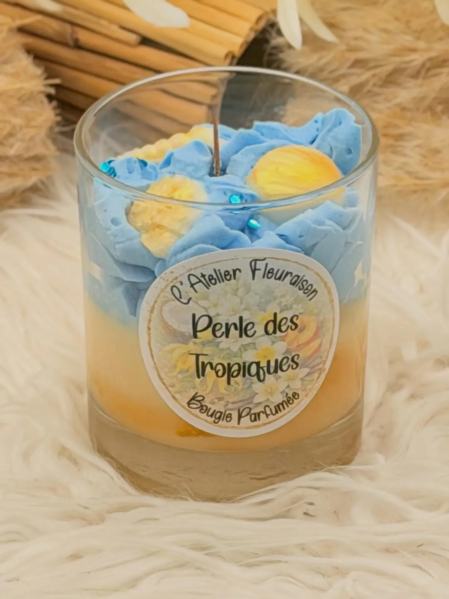 Bougie Parfumée "Perle des Tropiques"