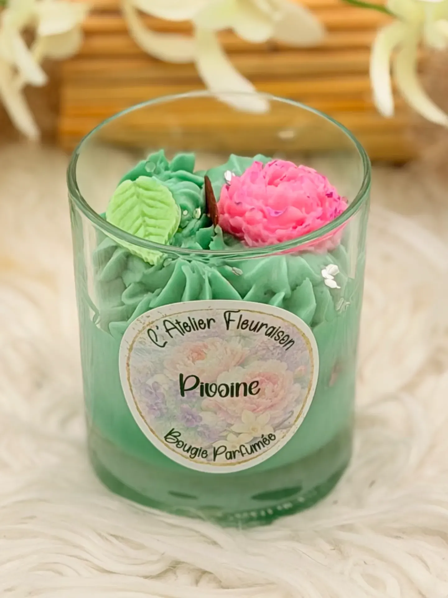 Bougie Parfumée "Pivoine"
