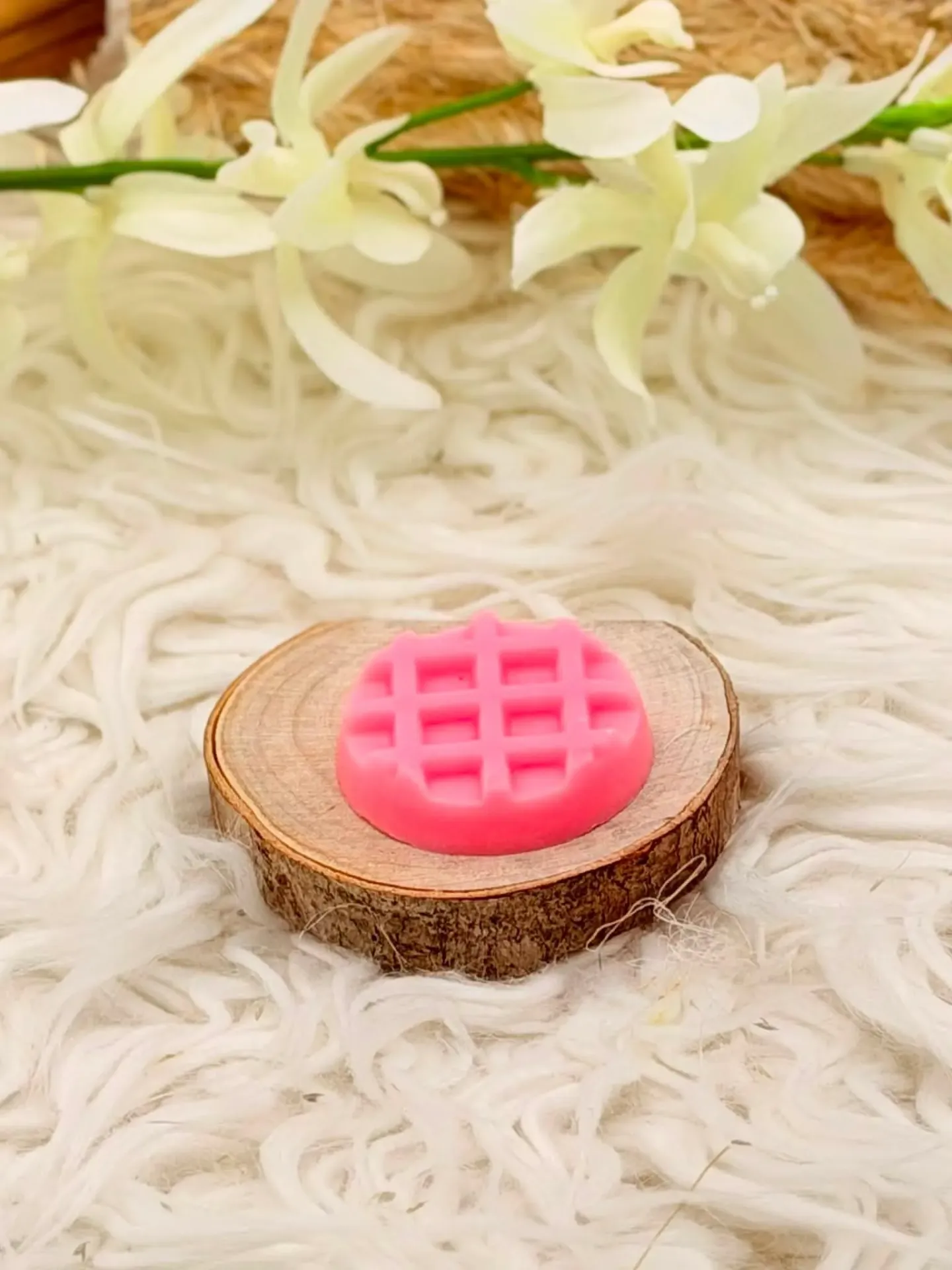 Fondant Gaufrette "Pivoine"