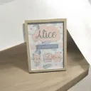 Cadre de naissance personnalisé
