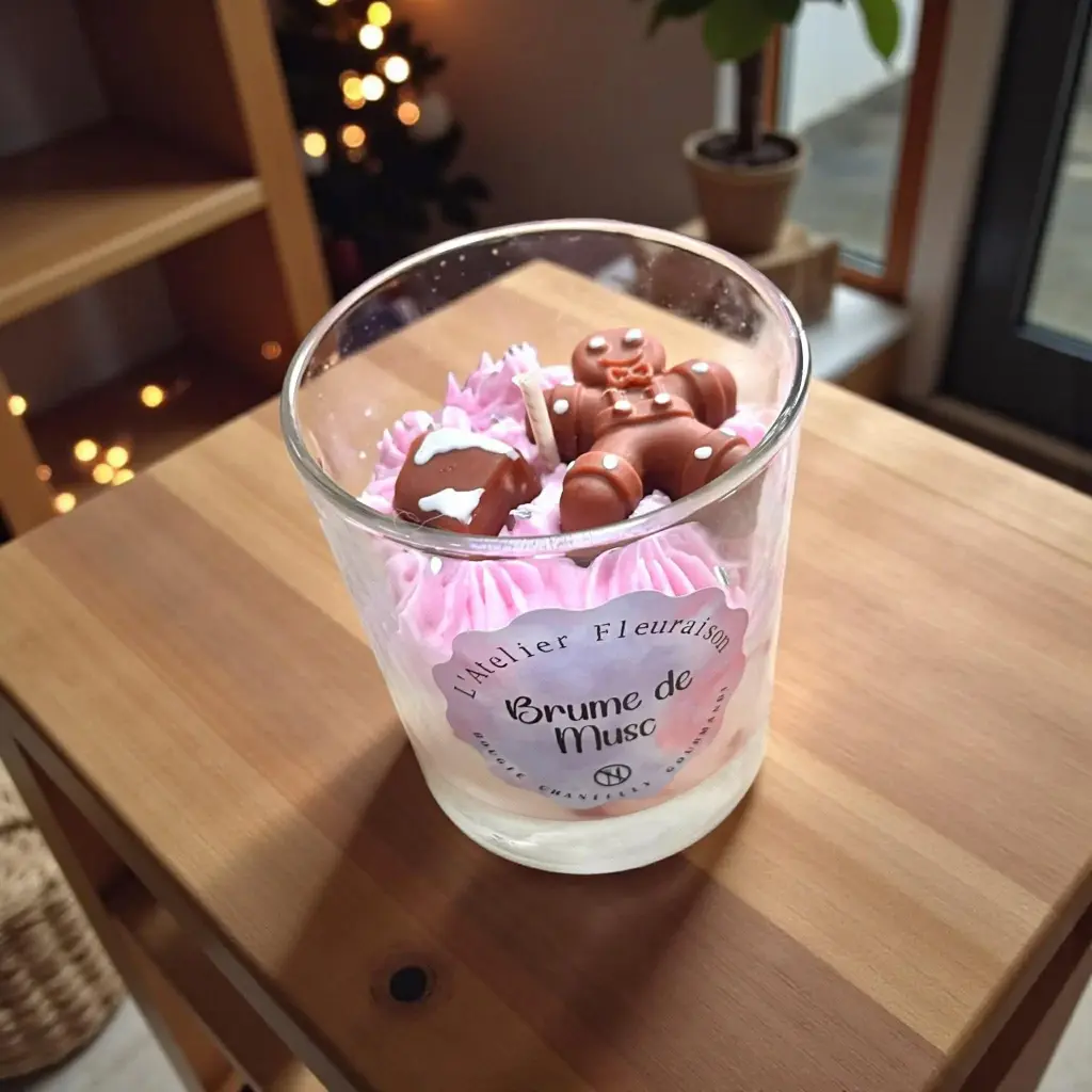 Bougie Chantilly "Brume de Musc"