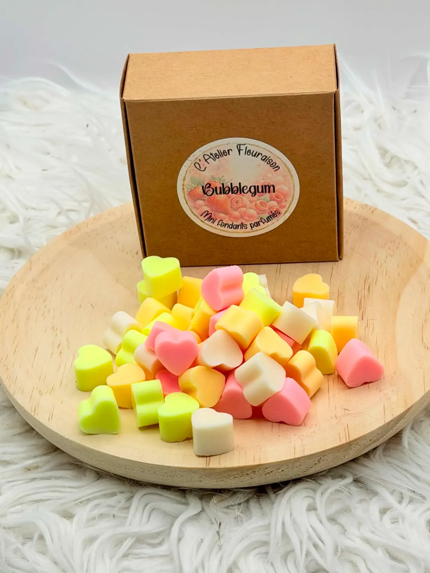 Mini fondants parfumés "Bubblegum"