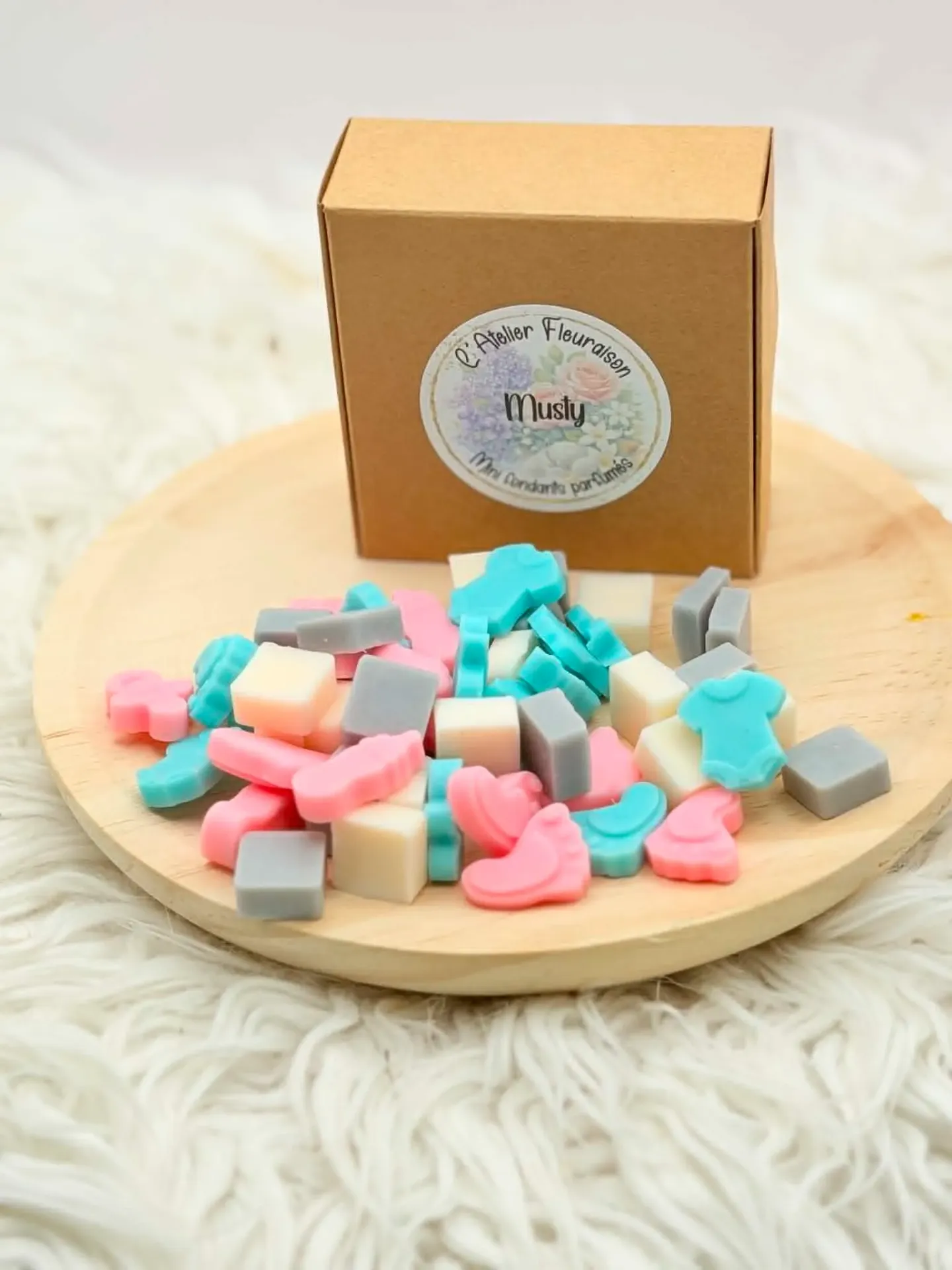 Mini fondants parfumés "Musty"