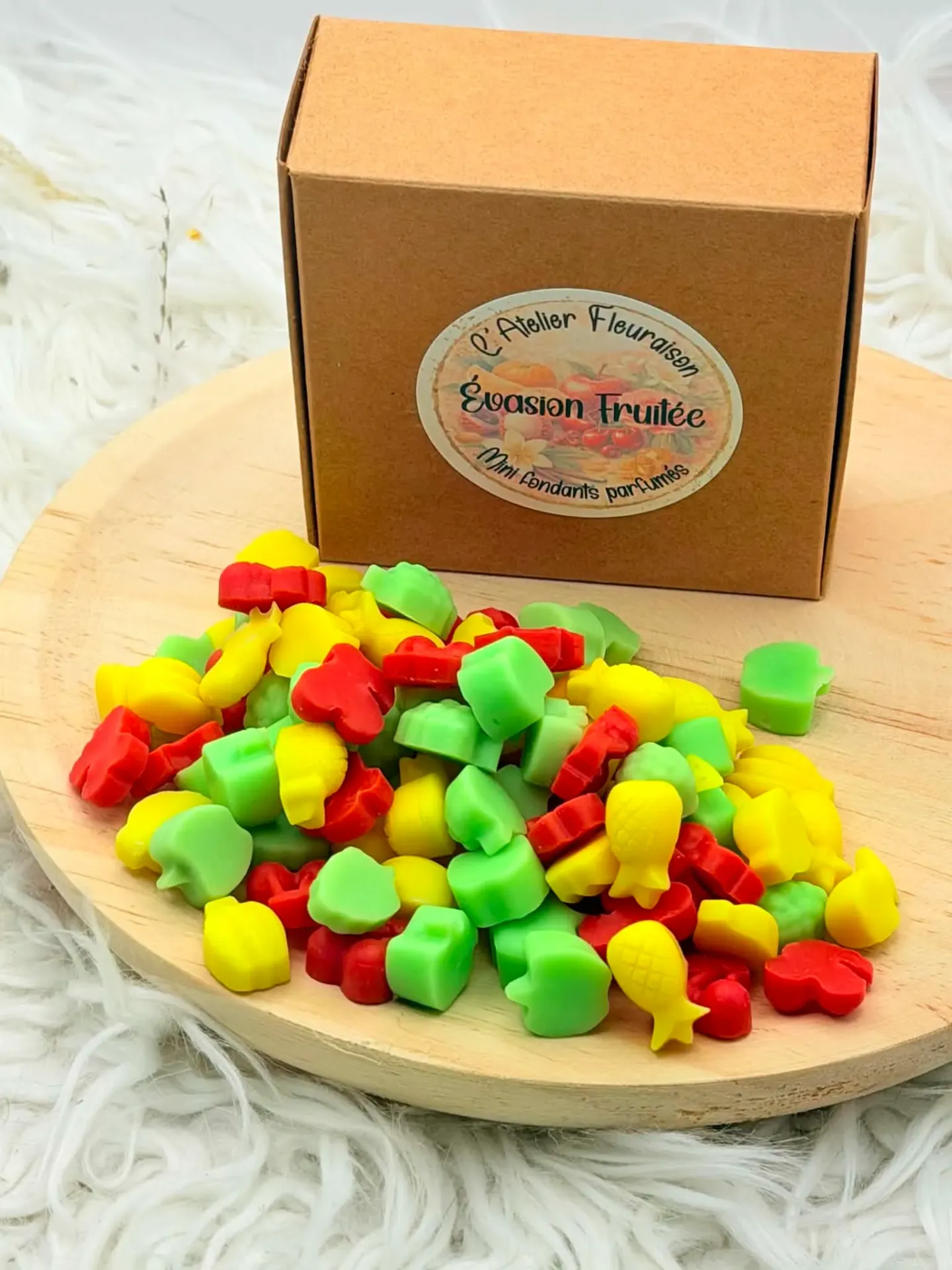 Mini fondants parfumés "Évasion Fruitée"