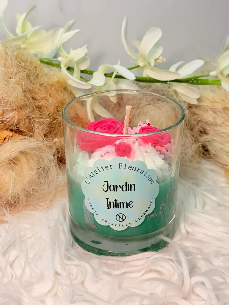 Bougie Chantilly "Jardin Intime"