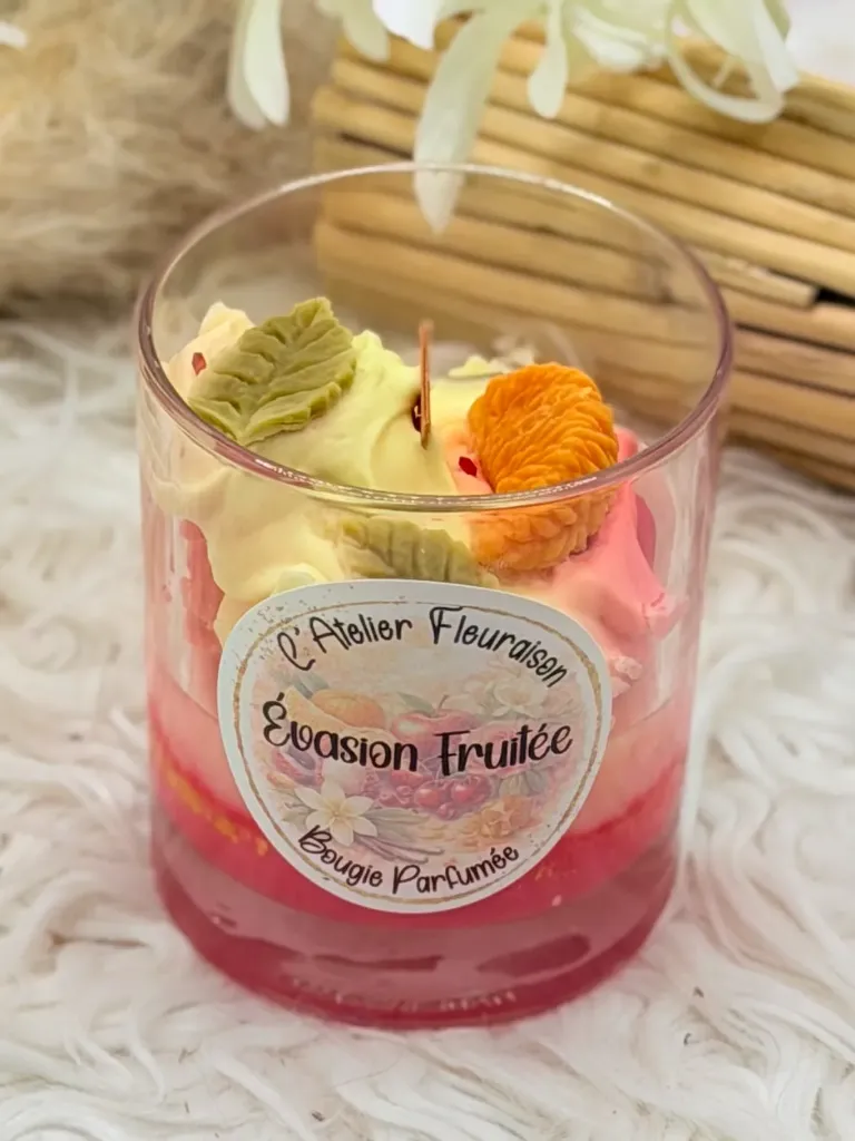 Bougie Parfumée "Evasion Fruitée"