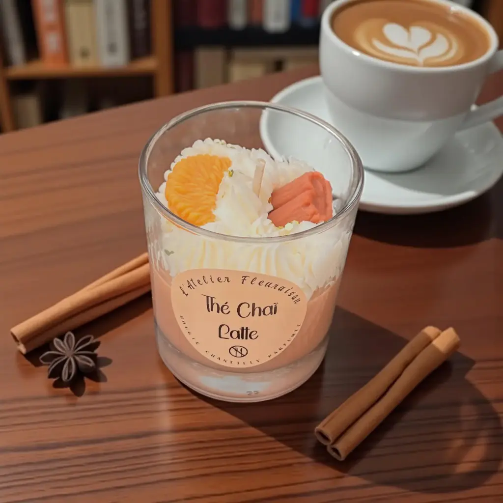 Bougie Parfumée "Thé Chaï Latte"