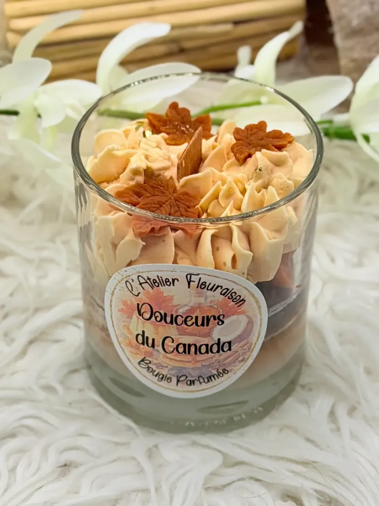 Bougie Parfumée "Douceurs du Canada"