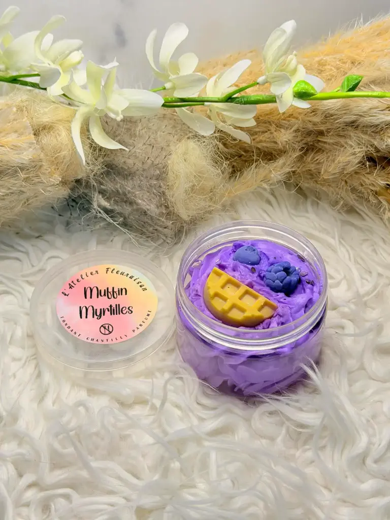 Fondant Chantilly "Muffin Myrtilles"