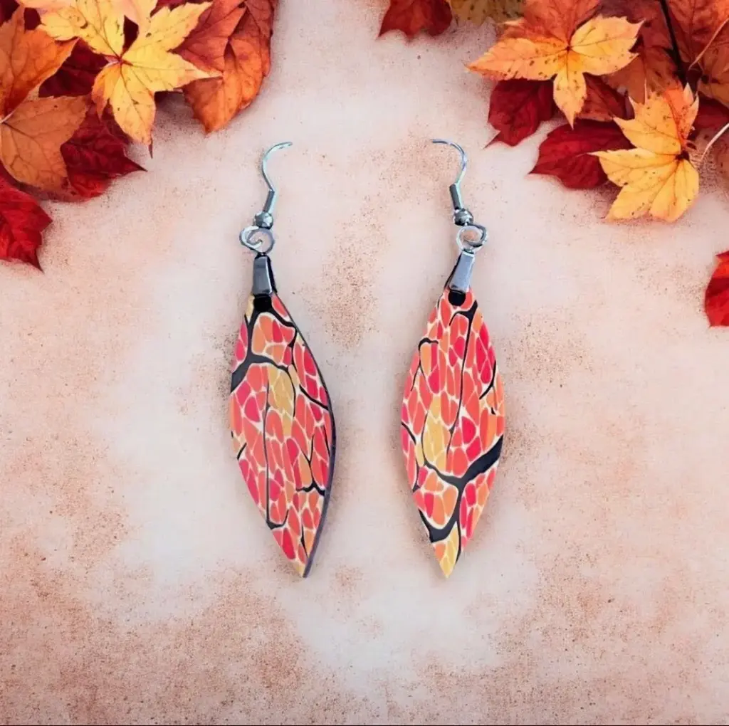 Boucles d'oreilles Navette