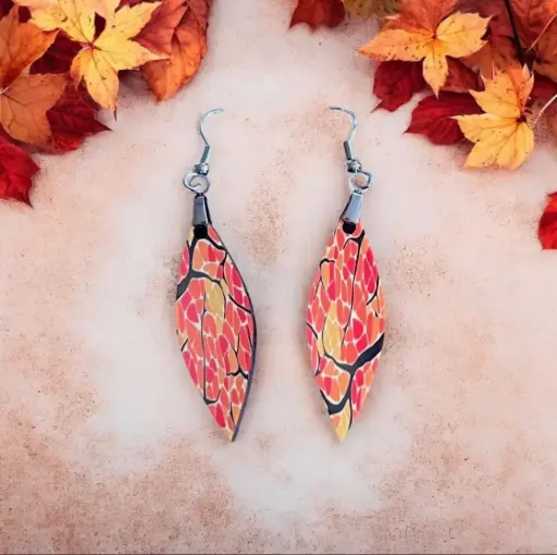 Boucles d'oreilles Navette