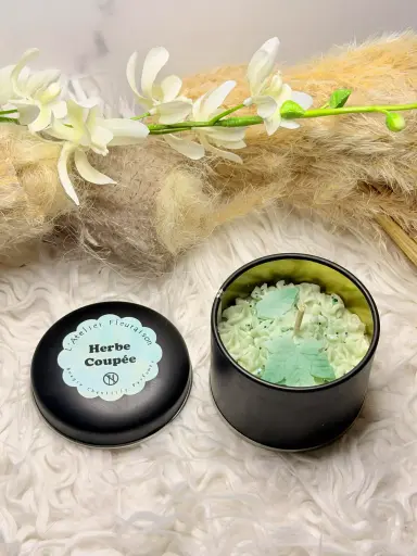 [BGNF-HBC] Bougie Chantilly "Herbe Coupée " 