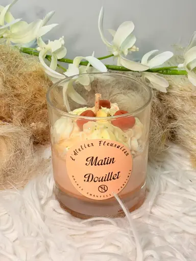 [BGGV-MDC] Bougie Chantilly "Matin Douillet" - Cappuccino