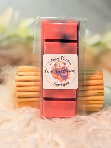 [FDTP-CNE] Fondant Tablette "Cerise Noire Explosive"