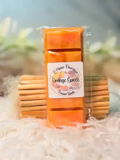 [FDTP-ORA] Fondant Tablette "Orange Épicée"