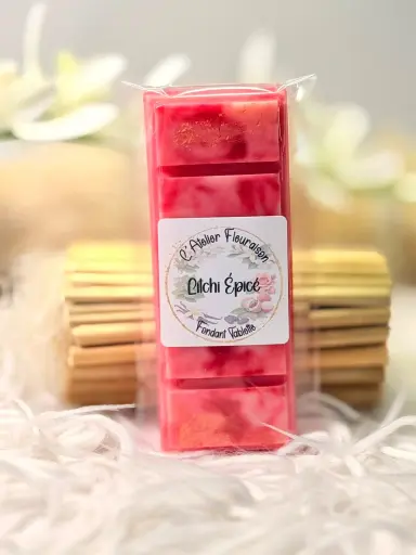 Fondant Tablette "Litchi Épicé"