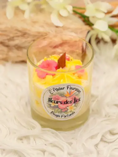 Bougie Parfumée"Fleur des îles"