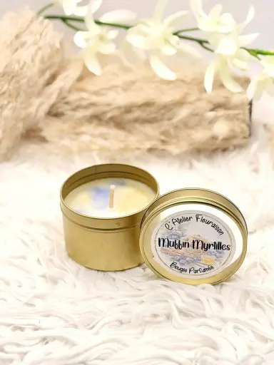 Petite Bougie "Muffin Myrtilles"