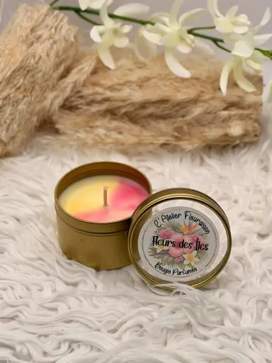 Petite Bougie "Fleurs des îles"