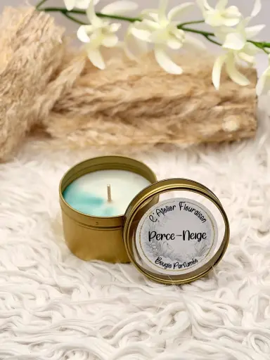 Petite Bougie "Perce-Neige"